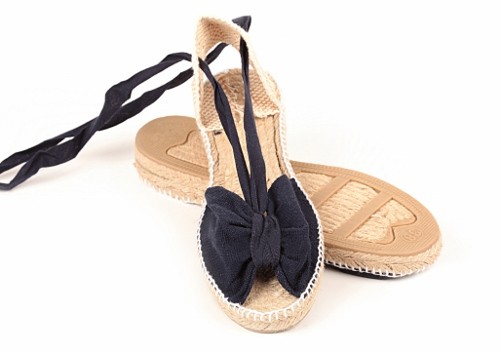 Alpargata cuña baja Mariposa mujer