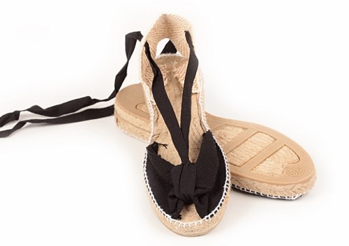 Alpargata cuña baja Mariposa mujer