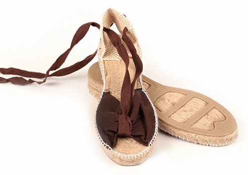 Alpargata cuña baja Mariposa mujer