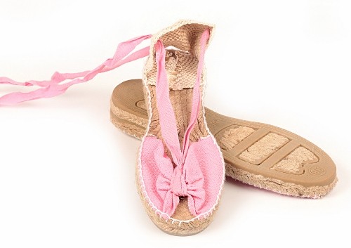 Alpargata cuña baja Mariposa mujer