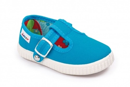 Bamba de lona con hebilla (Pepito) para niños