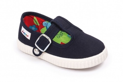 Bamba de lona con hebilla (Pepito) para niños