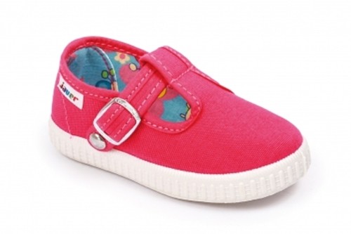 Bamba de lona con hebilla (Pepito) para niños