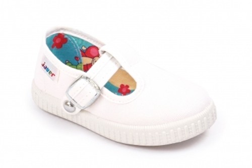 Bamba de lona con hebilla (Pepito) para niños