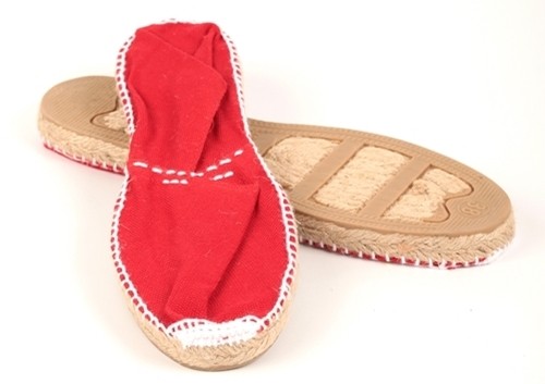 Alpargata plana clásica mujer