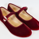 Merceditas terciopelo mujer