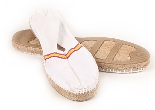 Alpargata plana bandera España mujer