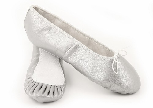 Media punta de piel para mujer