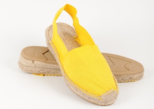 Alpargata de cuña baja Sandalia mujer