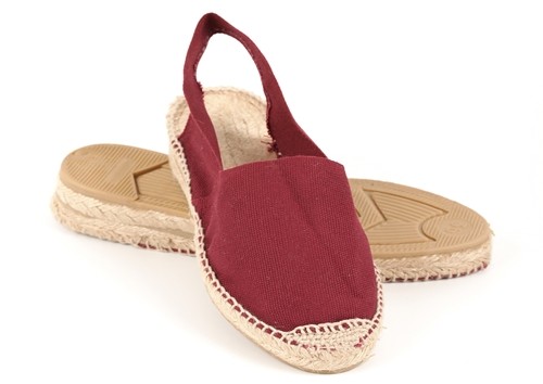 Alpargata de cuña baja Sandalia mujer