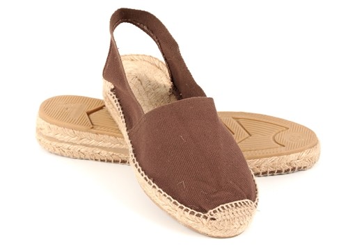 Alpargata de cuña baja Sandalia mujer