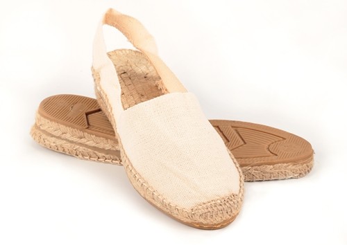 Alpargata de cuña baja Sandalia mujer