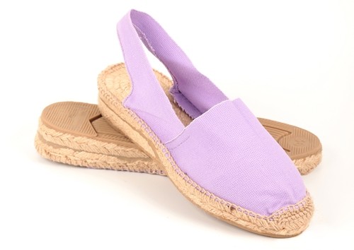 Alpargata de cuña baja Sandalia mujer
