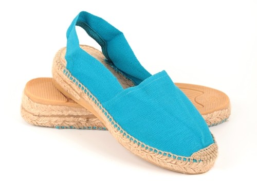 Alpargata de cuña baja Sandalia mujer