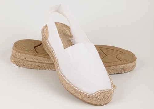 Alpargata de cuña baja Sandalia mujer