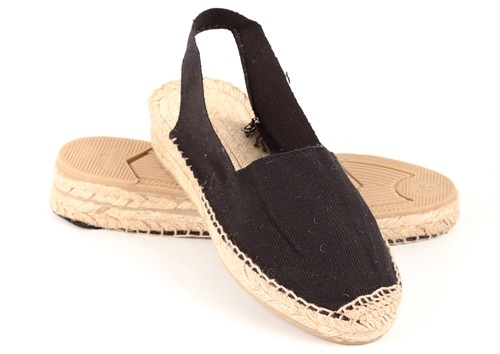 Alpargata de cuña baja Sandalia mujer