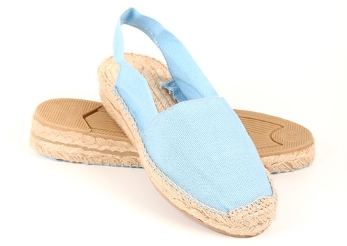 Alpargata de cuña baja Sandalia mujer