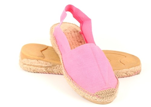 Alpargata de cuña baja Sandalia mujer