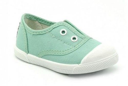 Bamba de lona con puntera