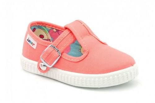 Bamba de lona con hebilla (Pepito) para niños