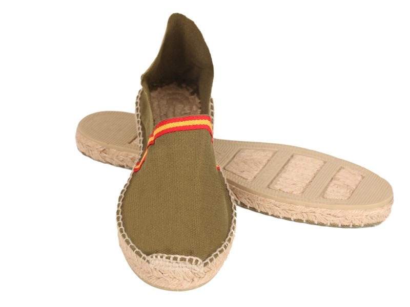 Alpargata plana bandera España mujer