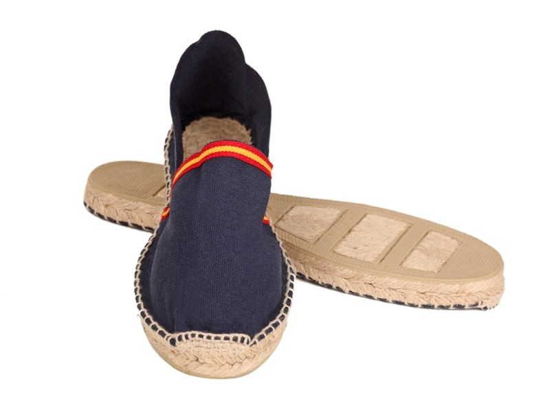 Alpargata plana bandera España mujer