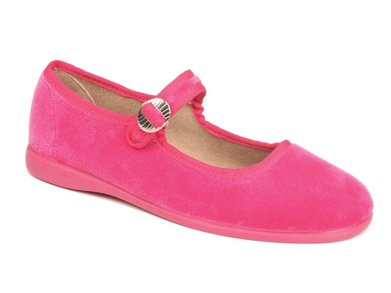 Merceditas de terciopelo mujer