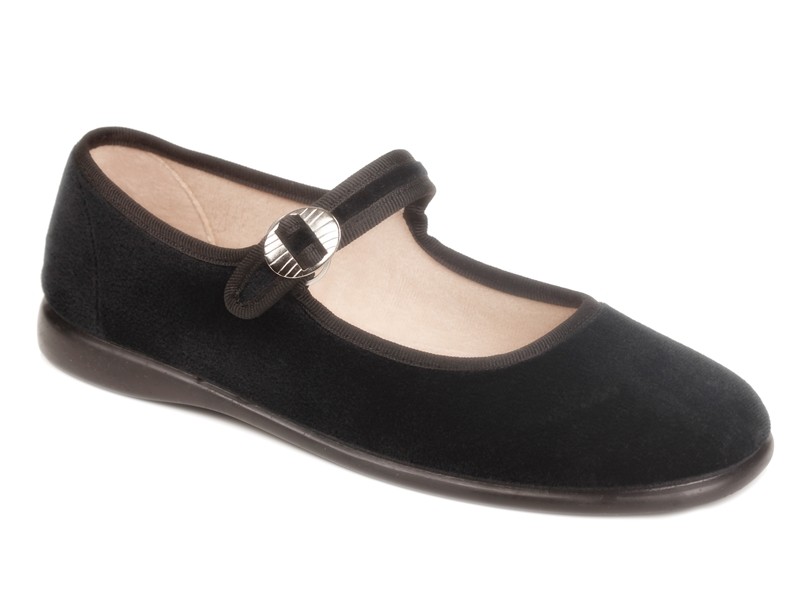 Merceditas de terciopelo niños