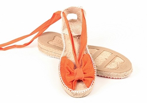 Alpargata cuña baja Mariposa mujer