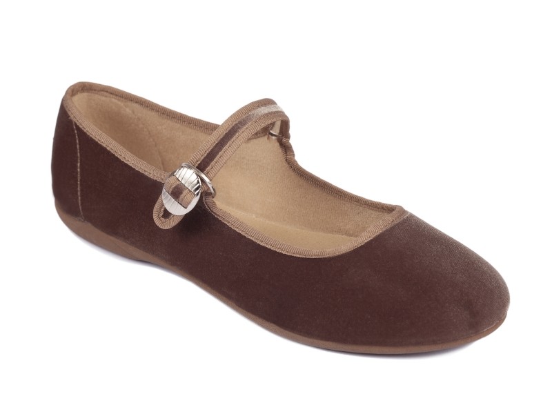 Merceditas de terciopelo niños