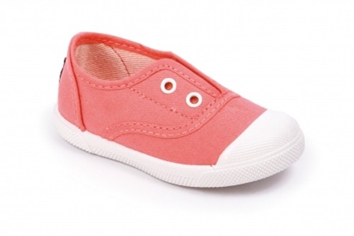 Bamba de lona con puntera