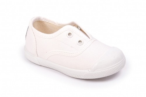 Bamba de lona con puntera