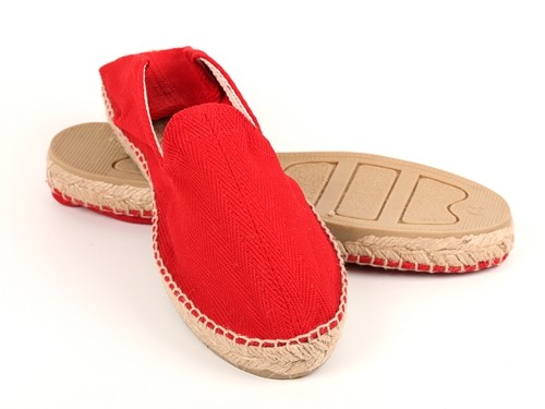 Alpargata plana Copete hombre