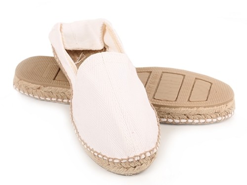 Alpargata plana Copete hombre
