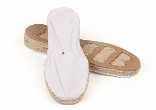 Alpargata cuña baja clásica mujer