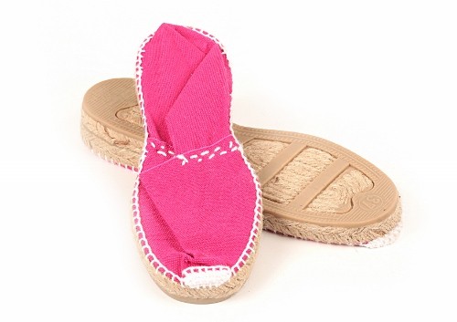 Alpargata cuña baja clásica mujer