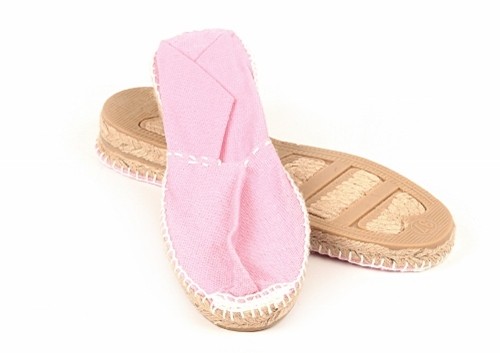 Alpargata cuña baja clásica mujer