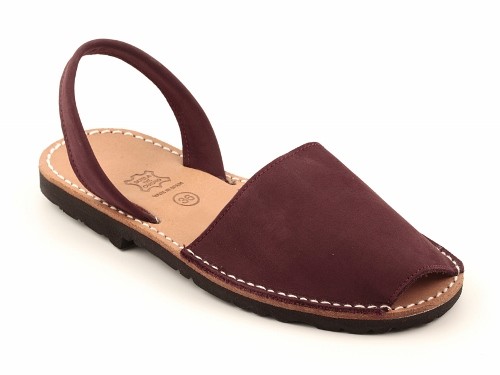 Ibicenca de serraje mujer