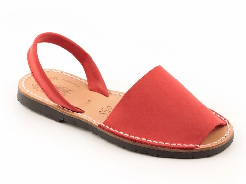 Ibicenca de serraje hombre