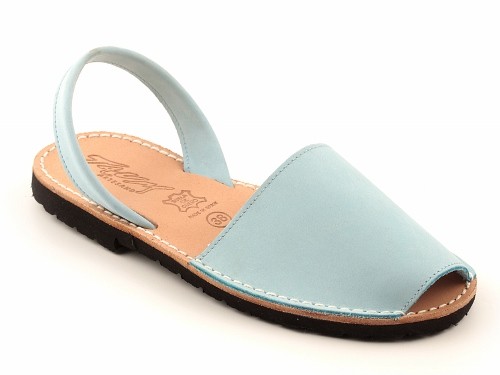 Ibicenca de serraje hombre