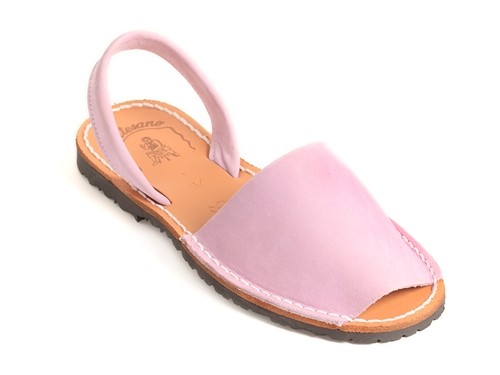 Ibicenca de serraje hombre