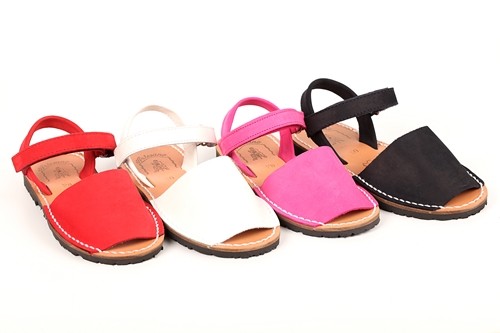 Ibicenca con velcro niños