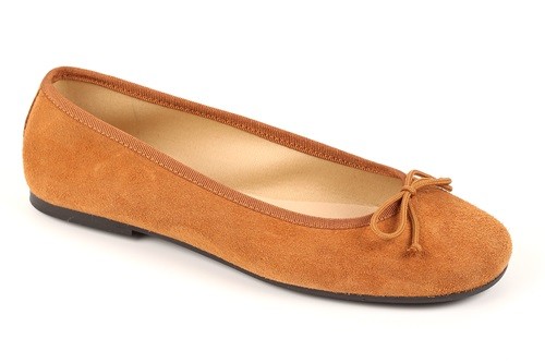 Manoletina de serraje niños