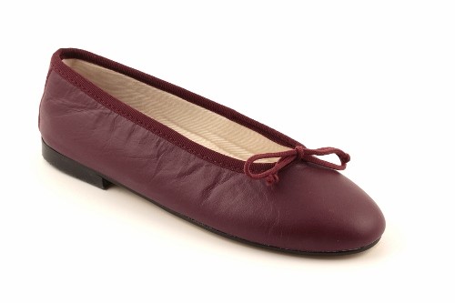 Manoletina de piel niños