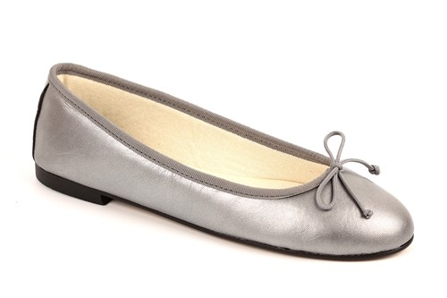 Manoletina de piel mujer