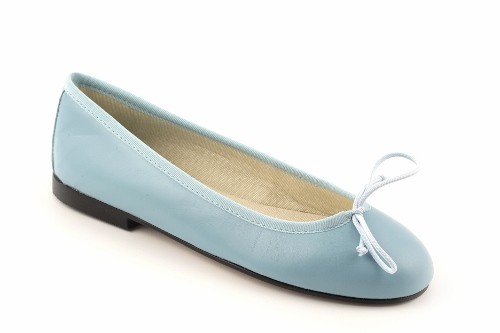 Manoletina de piel niños