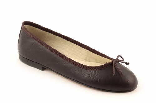 Manoletina de piel niños