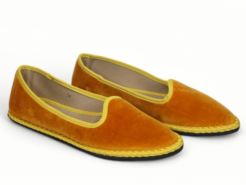 Zapatillas Venecianas 'Friulane' de terciopelo mujer