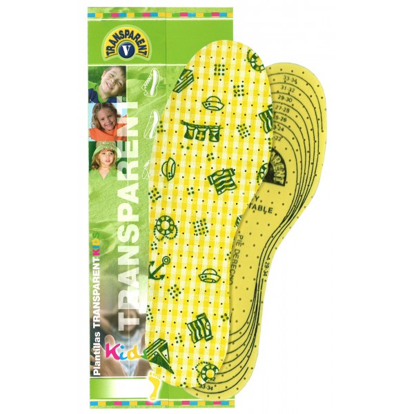 Plantilla RECORTABLE infantil (talla 21 a 34)