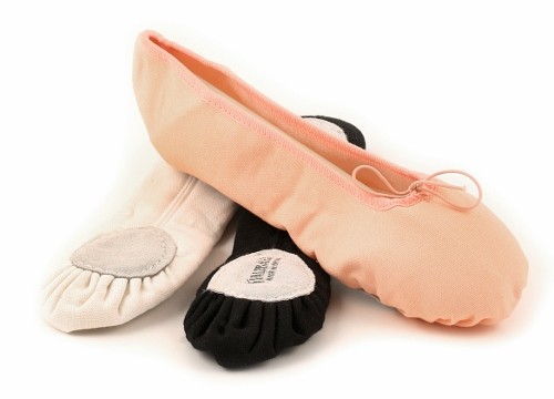 OUTLET - Media punta de lona de suela partida